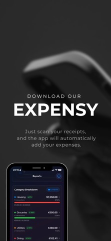 Expensy - Expenses Tracker Screenshot 5 of 7