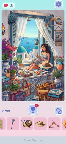 Hidden Objects: Tap to Find! iPhone screenshot