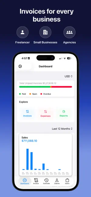 Invoice Maker – Easy Receipt screenshot 1