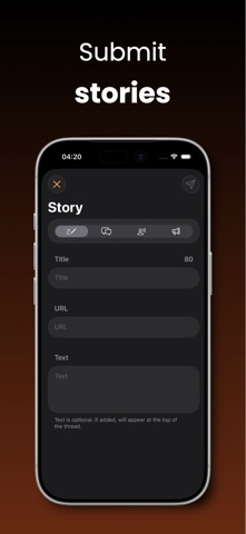 HackerNows: Hacker News Reader Screenshot 8 of 8