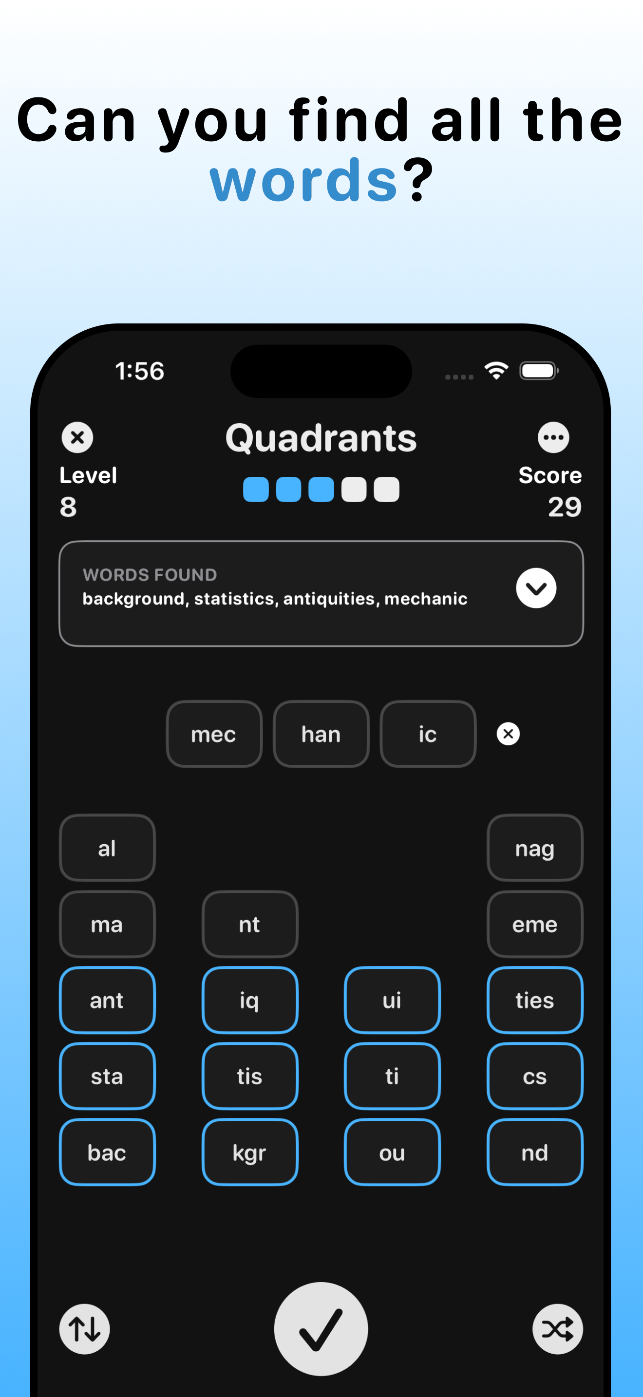 Quadrants - Tile Puzzle Game