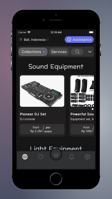 EventMaker Vendors Screenshot