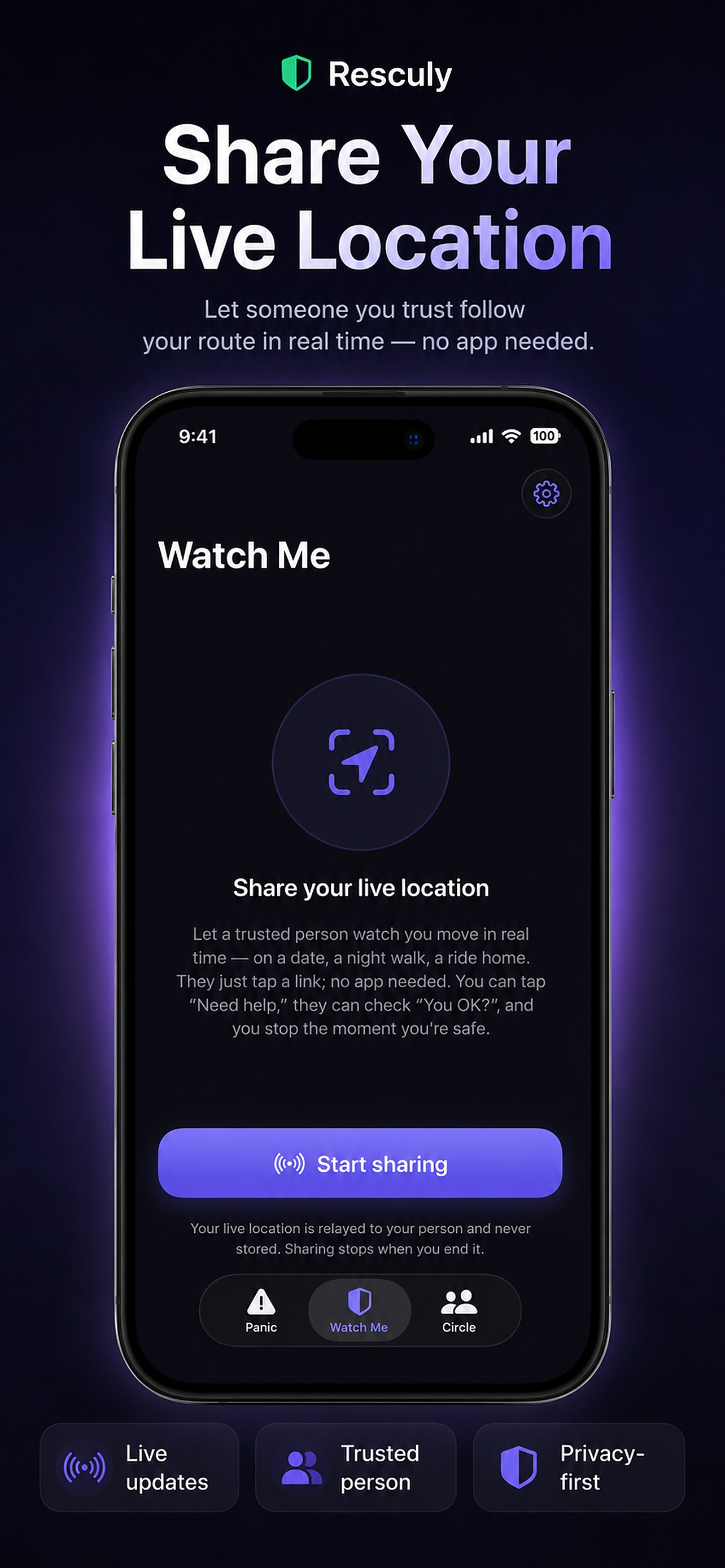 Beacon: Panic Button & SOS screenshot 3