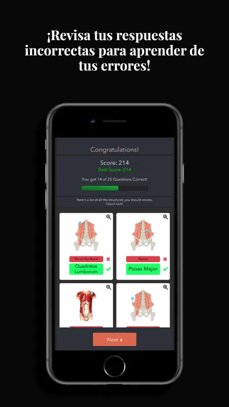 Anatomist – Anatomía Juego screenshot 5 of 7