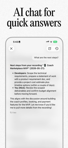 Flownote - AI Note Taker Screenshot 4 of 7