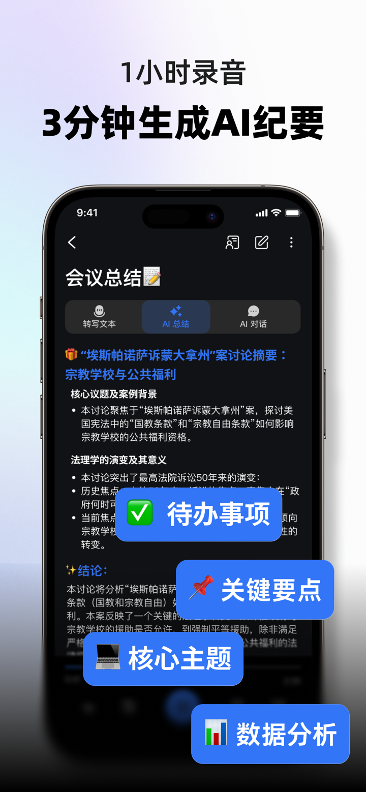 有道会议转写- AI 纪要，录音转文字，实时翻译在中国App Store上的信息- 应用营销分析- FoxData