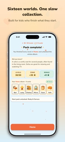 Spell & Collect: Word Puzzle iPhone screenshot