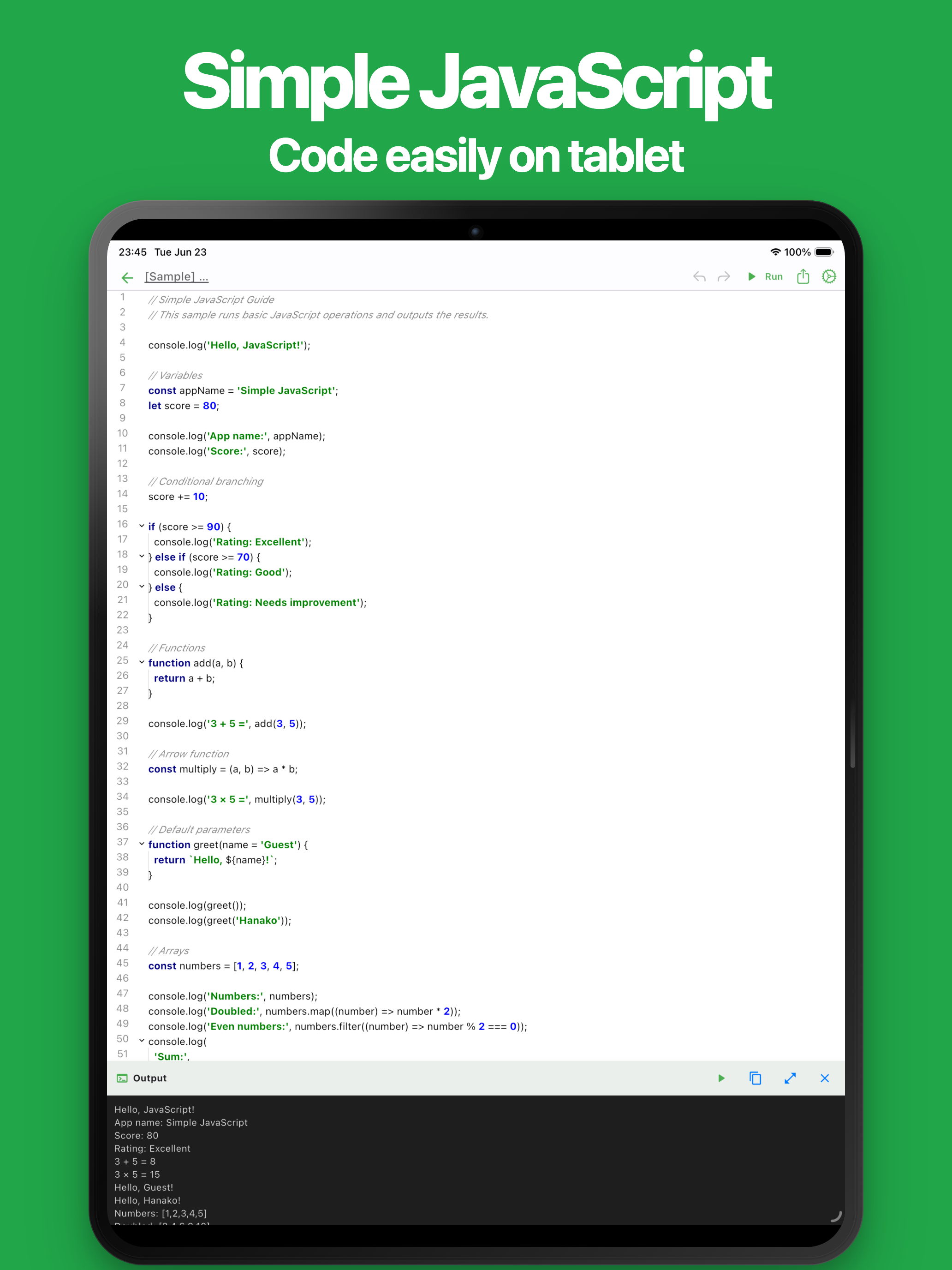 Simple JavaScript