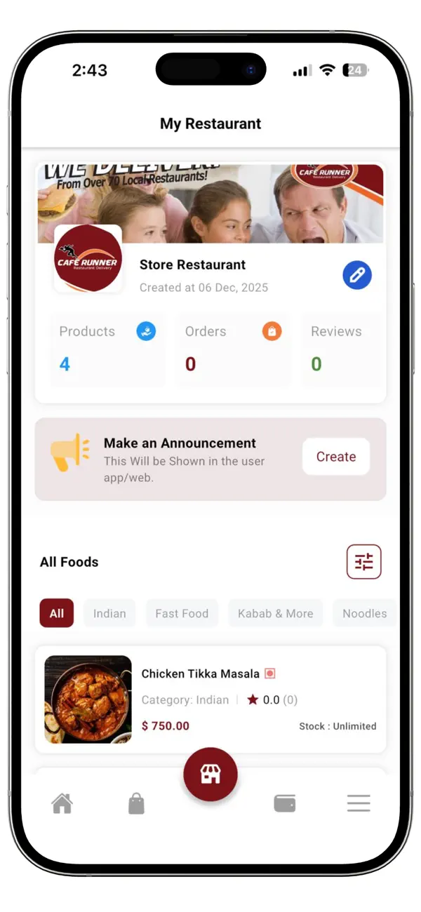 Screenshot #3 pour Cafe Runner Restaurant 2026