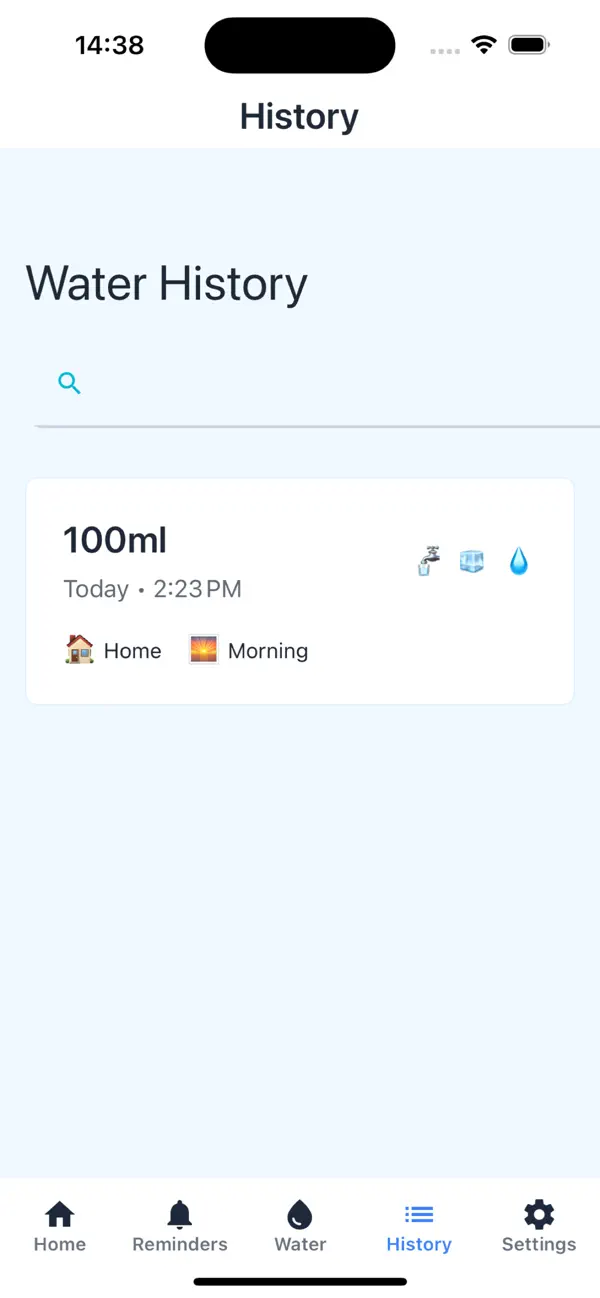 #5. H2OBuddy: Fasting & Water Logs (iOS) By: Umit UZ
