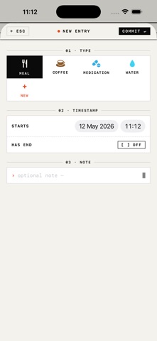Integra Log screenshot