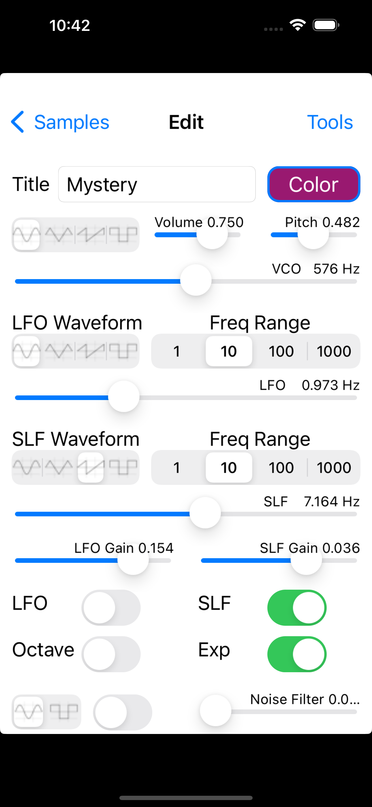 76477 Complex Sound Synth
