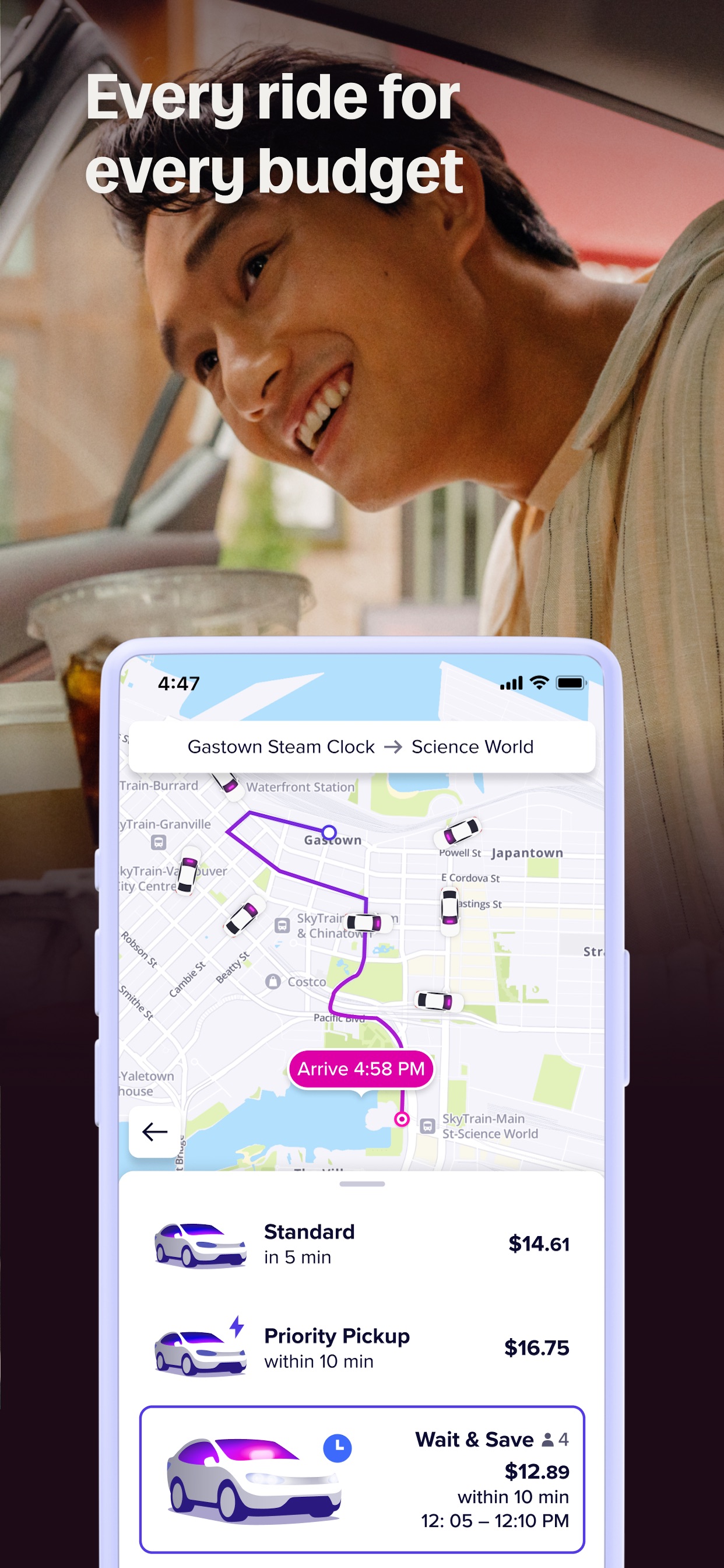 Lyft screenshot