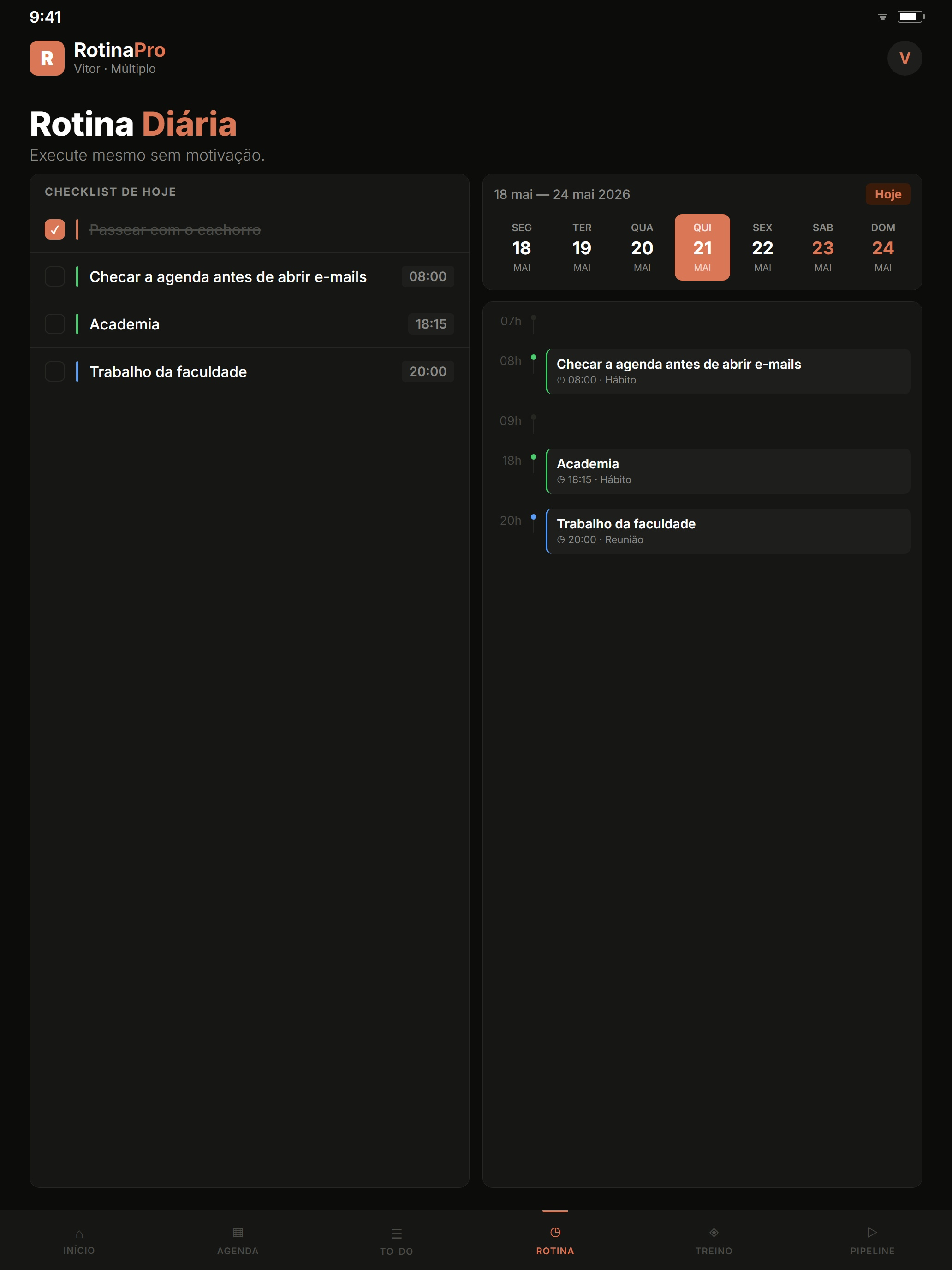 Rotina Pro screenshot 11