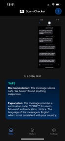 AI Scam Checker screenshot