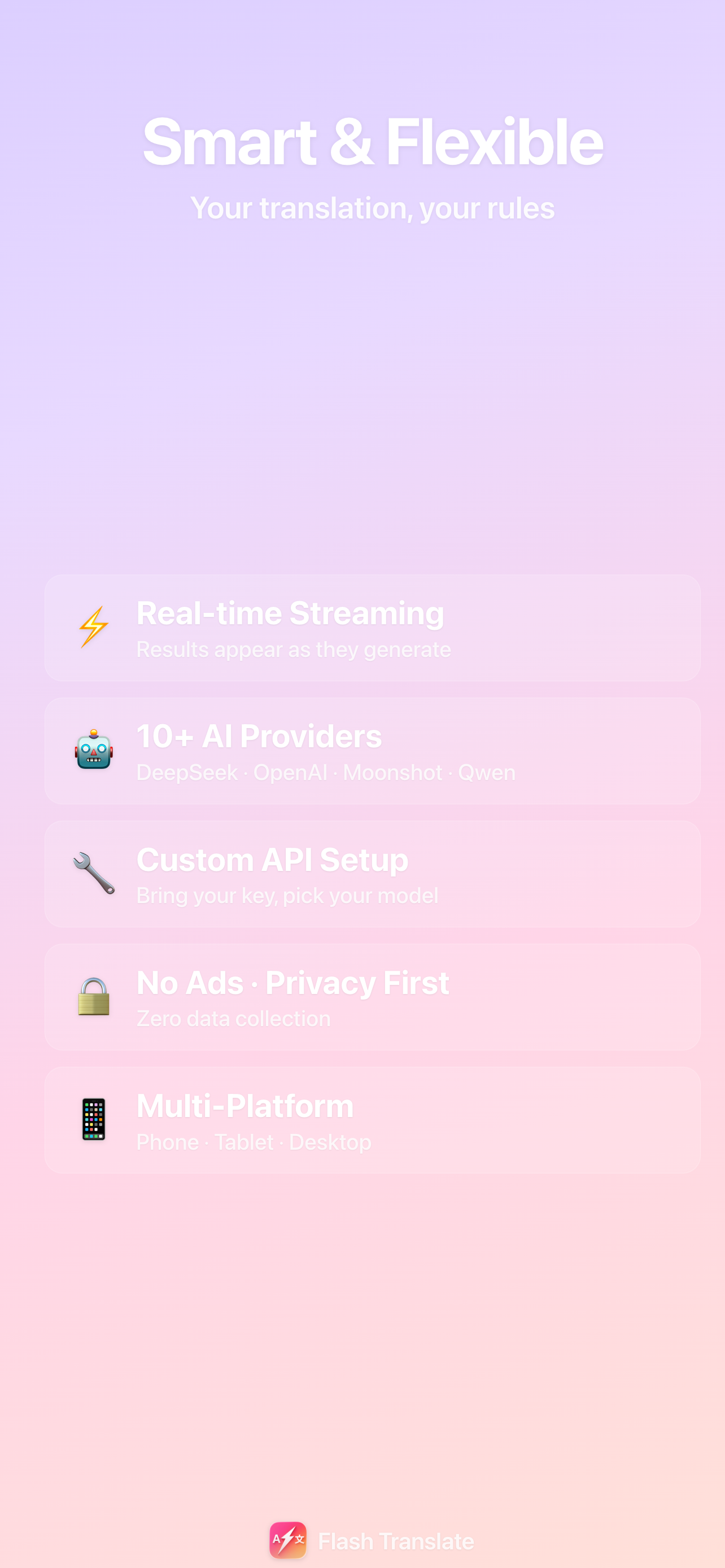 FlashTranslate - AI Translator screenshot 3