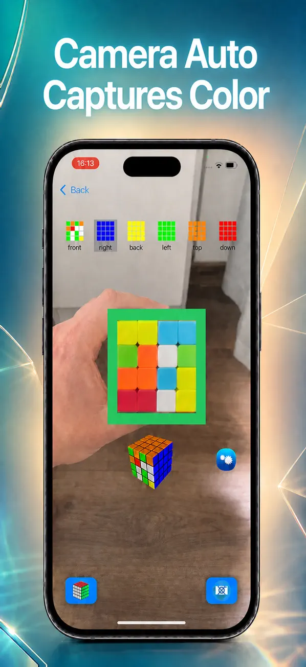 Screenshot #2 pour Magic Cube Solver & Timer