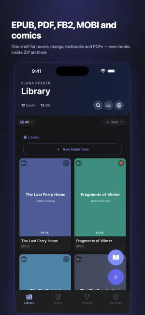 Eluna Reader: Books, EPUB PDF screenshot 2