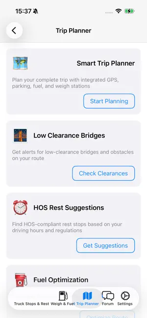 Trucker Path-Truck GPS&Map SS screenshot 2