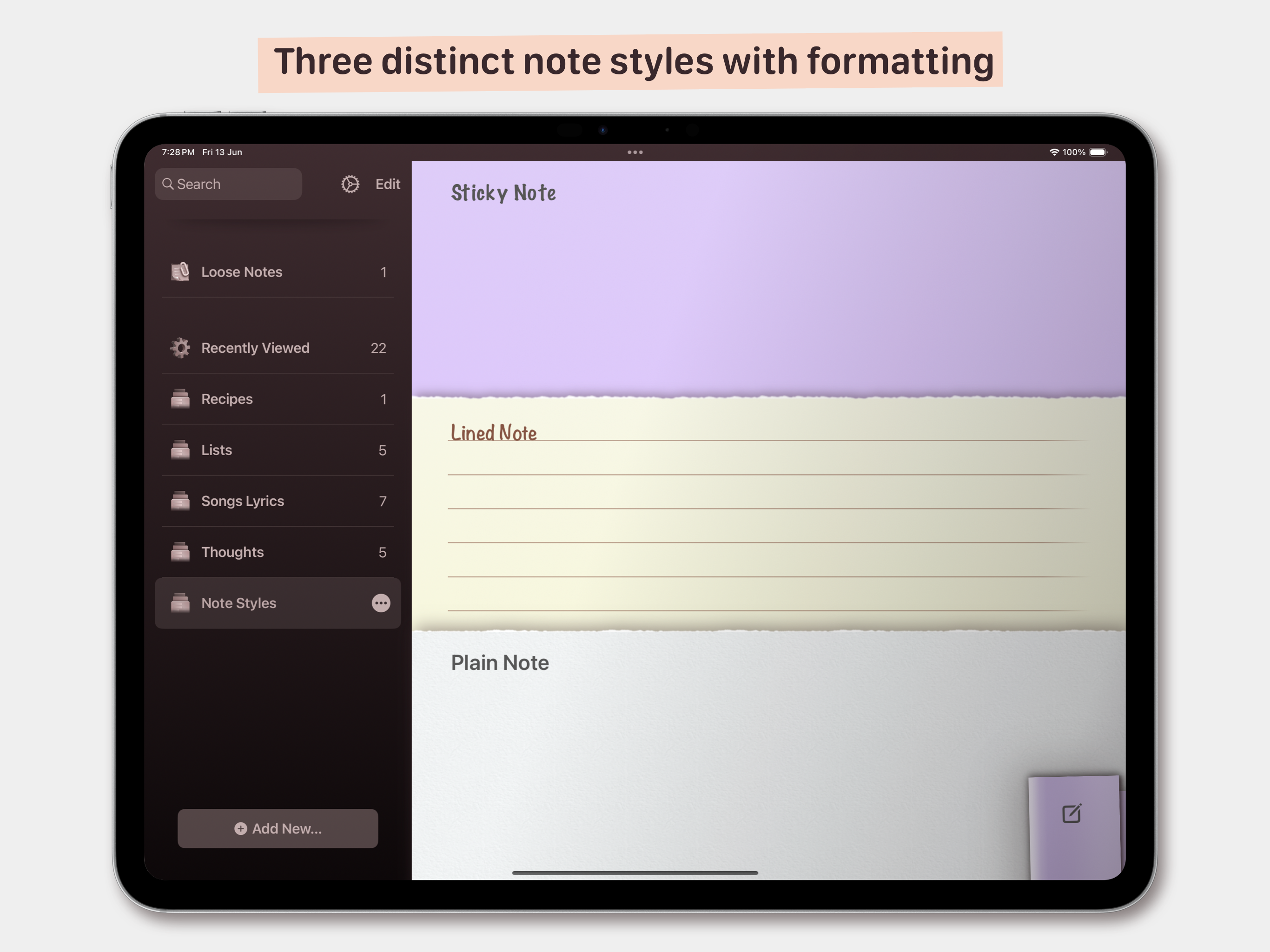 NeatNotes : Notes and lists screenshot 15