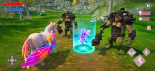 Flying Unicorn Magic Horse Sim Screenshot 2 of 5