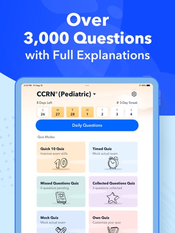 CCRN Exam Prep 2026: Pass Exam iPad screenshot