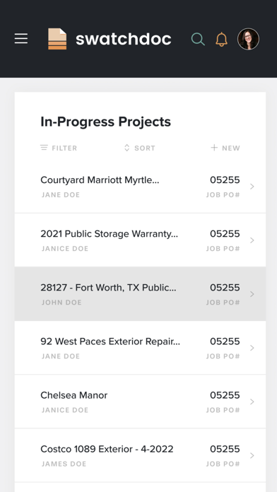 App screenshot