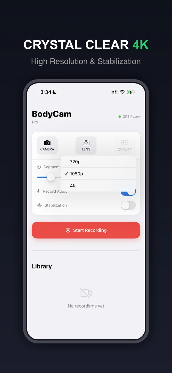 Screenshot #3 pour Bodycam Pro