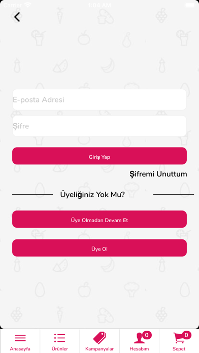 IYAŞ Sanal Market Screenshot