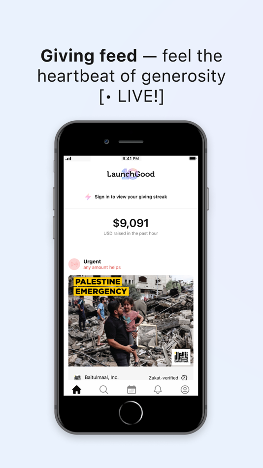 #1. LaunchGood (iOS) 由: LaunchGood, Inc
