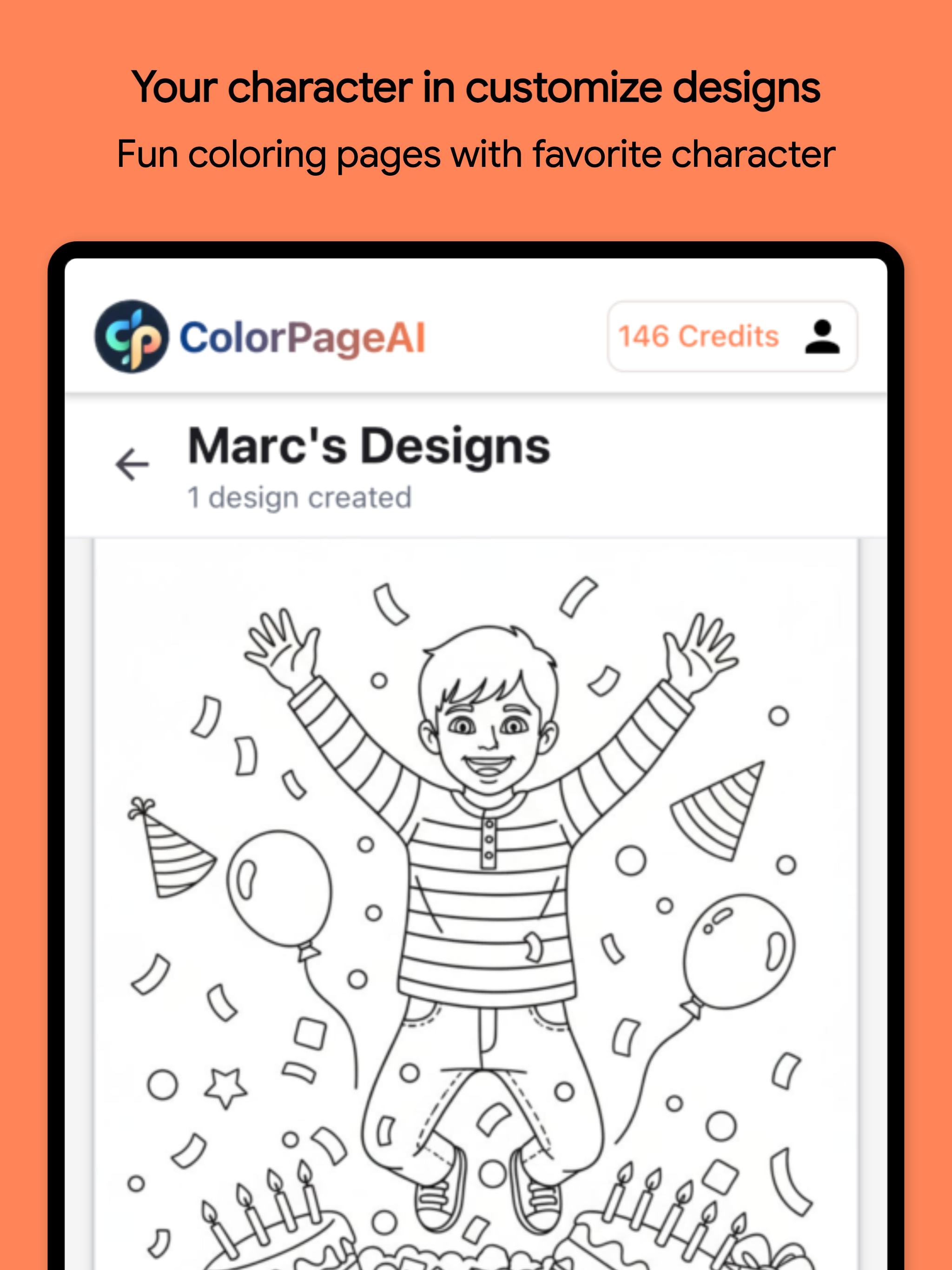 Coloring Page Maker: ColorPage