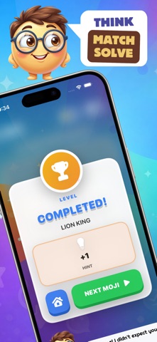 MojiMoji - Emoji Word Game iPhone screenshot