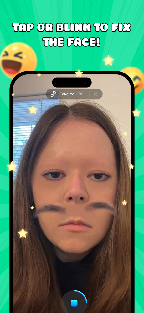Funny Face Mashup Challenge screenshot 2