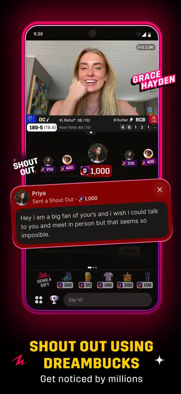 Dream11: Watch. Play. Compete screenshot 2 of 5