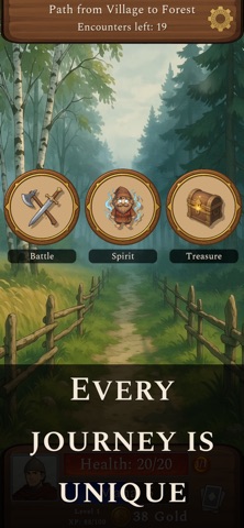 Spirit Echo: Card Roguelike iPhone screenshot