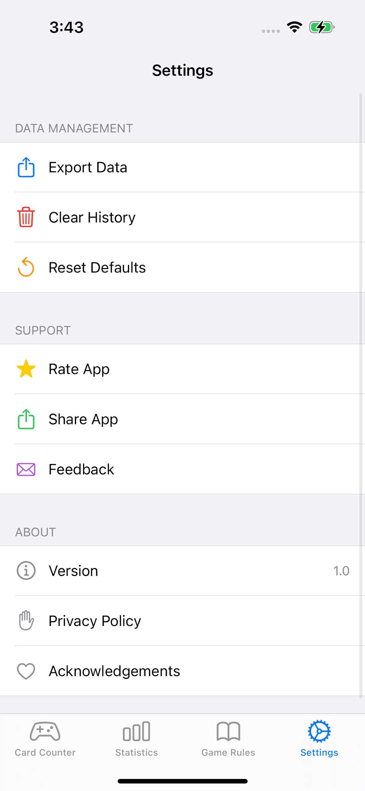 100 Card Counter screenshot 5