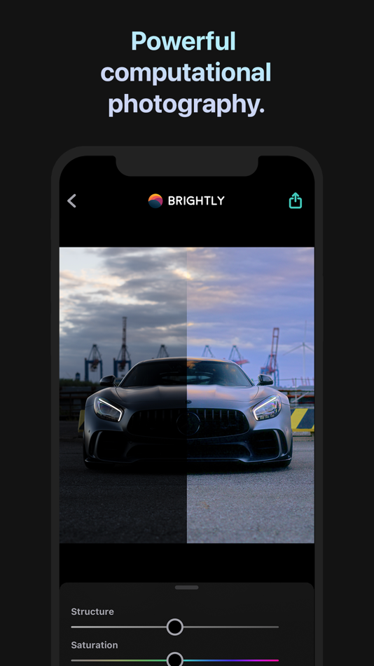 #4. Brightly - Fix Dark Photos (iOS) By: Code Organa