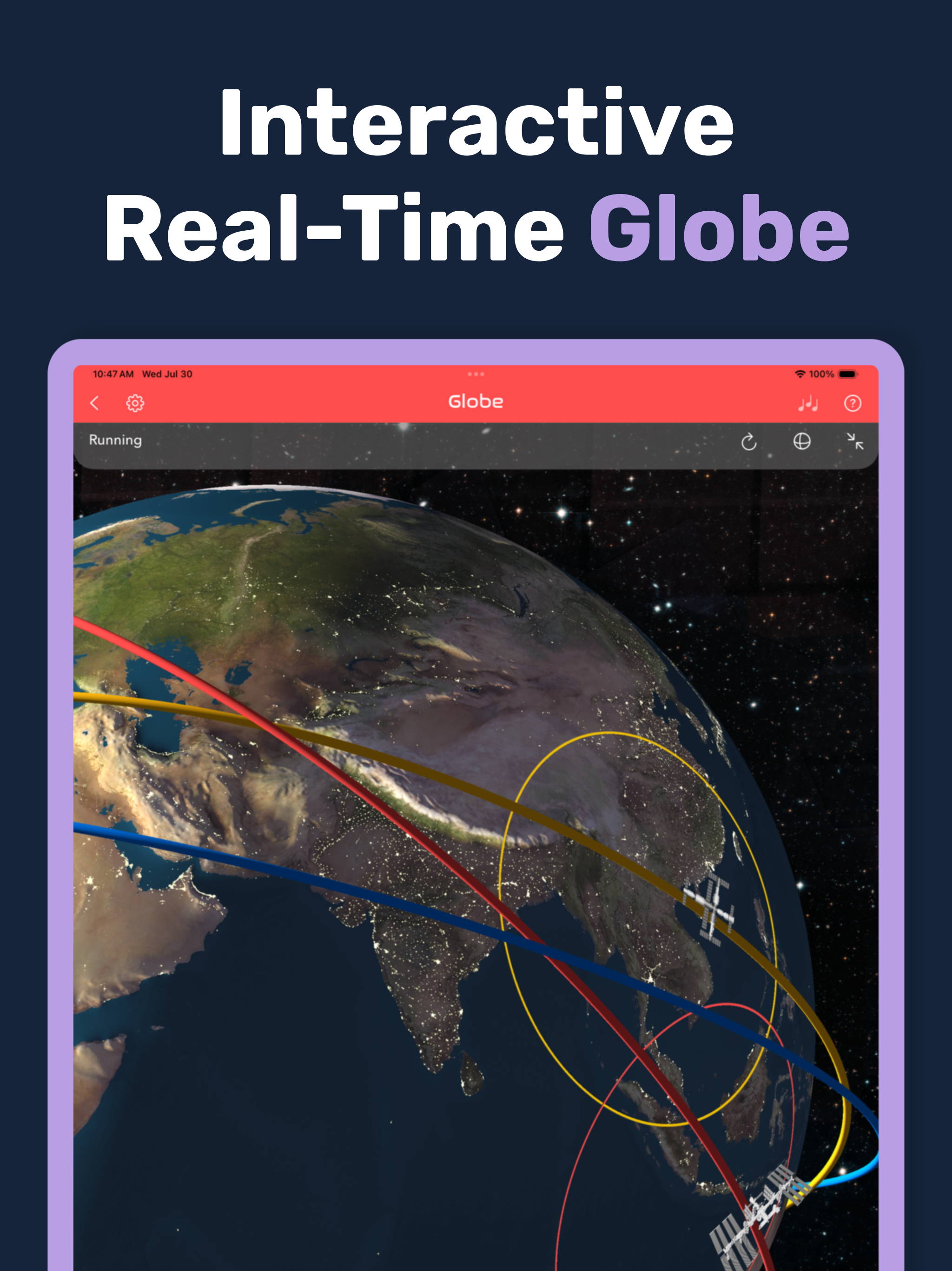 ISS Real-Time Tracker 3D screenshot 13