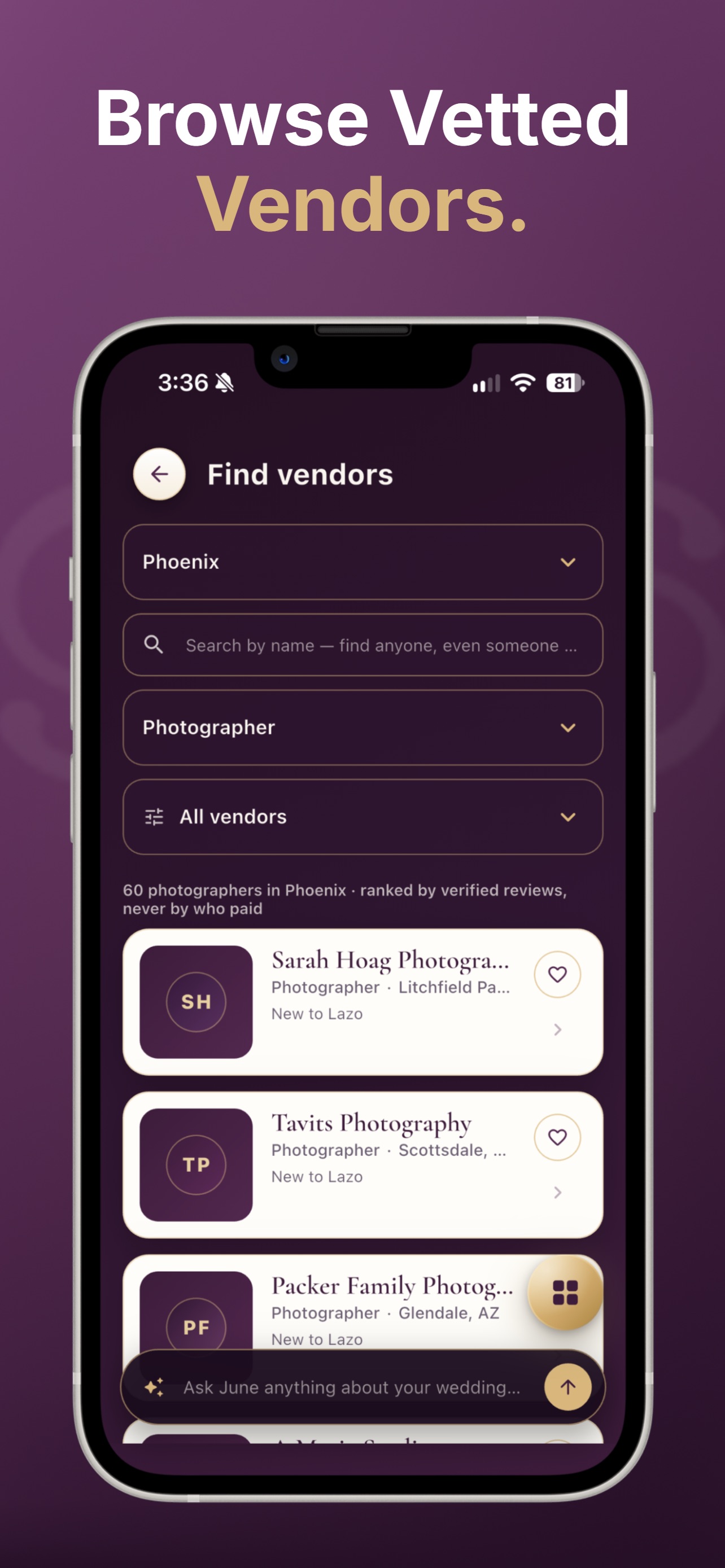 Screenshot 6 of Lazo: Wedding Planner