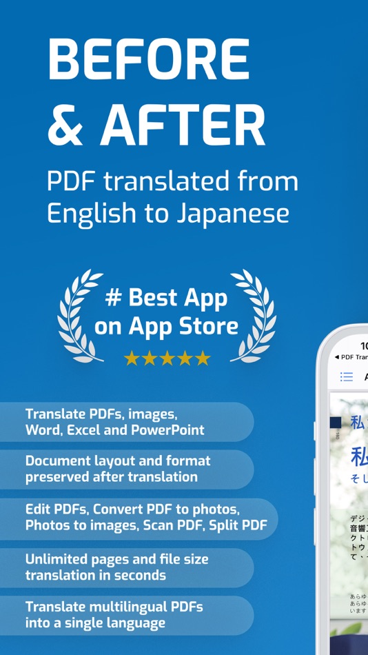 #1. PDF & Word Translator (iOS) 由: Alex Gameli Heyman