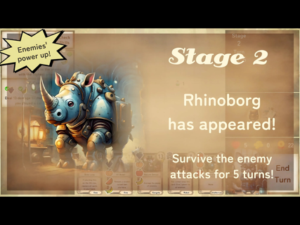 Kemotaku Roguelike Card Puzzle screenshot 11