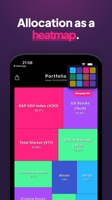 OneMoney+ - Net Worth Tracker Screenshot 5 of 7