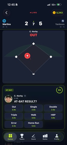 GameWagerBaseball Screenshot 7 of 9