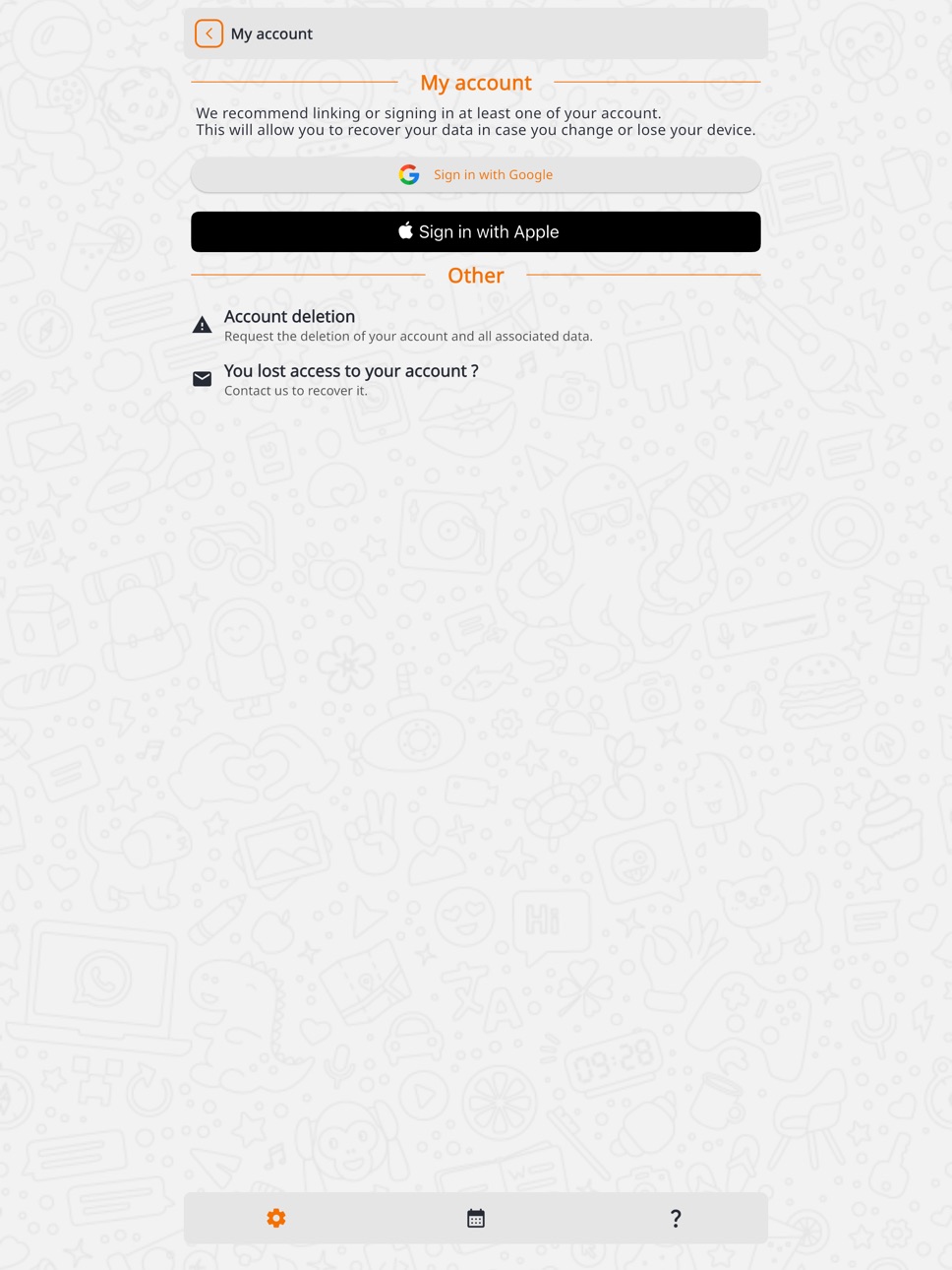 iPad screenshot