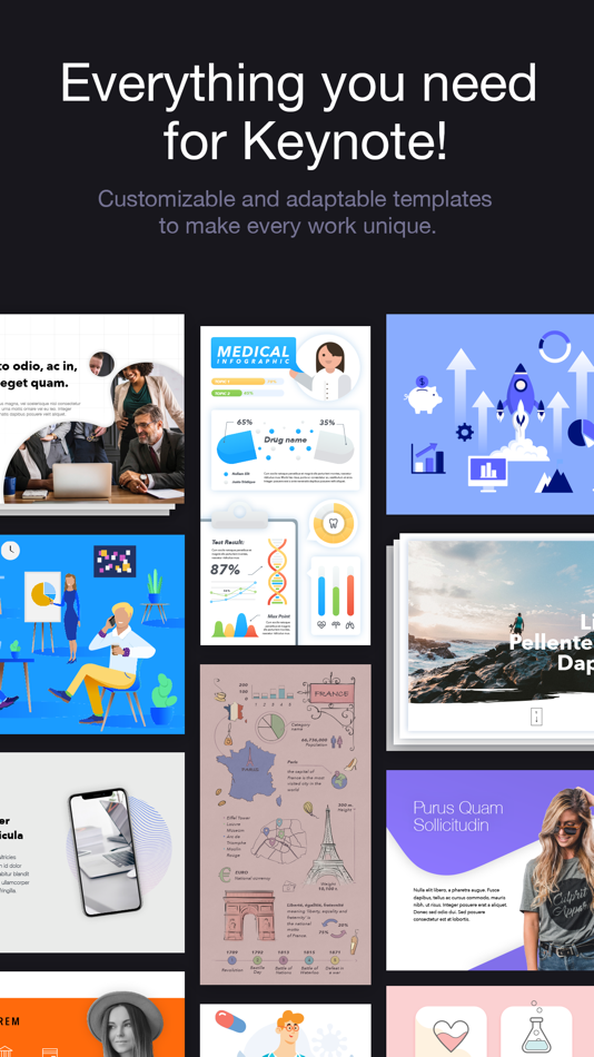 #2. Toolbox for Keynote: Templates (macOS) Bởi: Jumsoft
