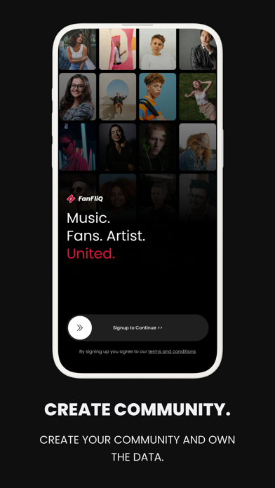 FanFliQ for Artist Screenshot