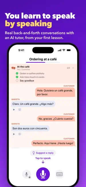 FluentPath: AI Language Tutor screenshot 1