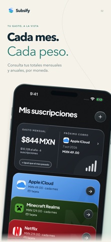 Subsify iPhone screenshot 2