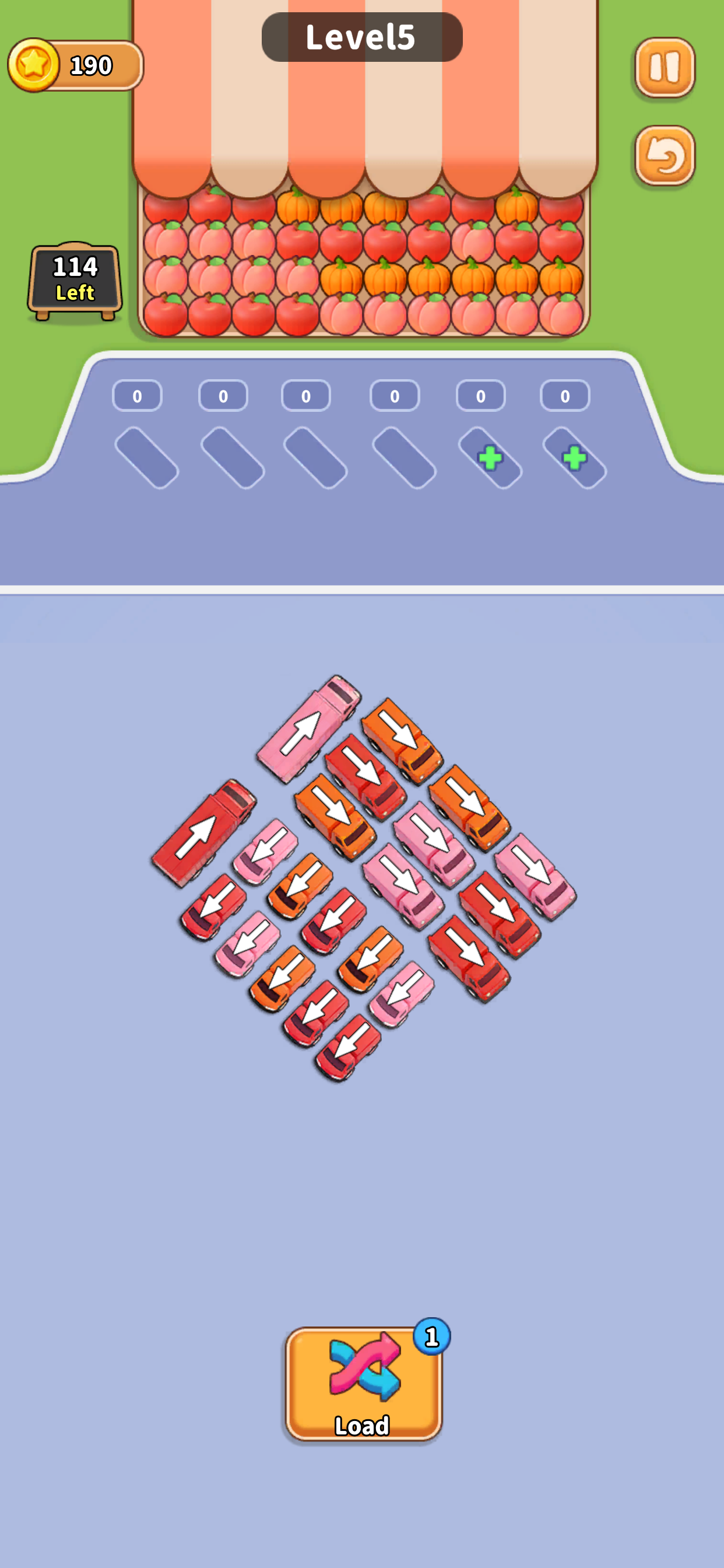 Truck Jam: Fruit Puzzle screenshot 3