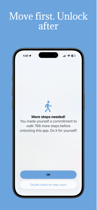 TwoStepper: Walk & unlock apps Screenshot 3 of 6